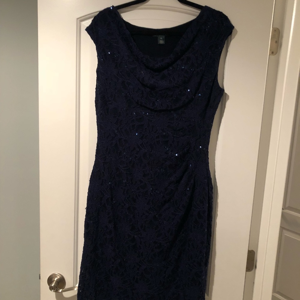 Ralph Lauren Evening Sequin Dress
